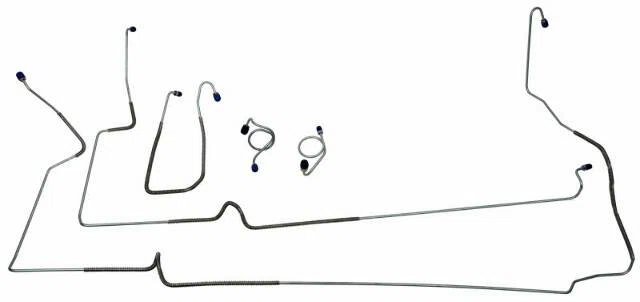 Fits 1984-1986 Ford Mustang Front Brake Line Set MFB101